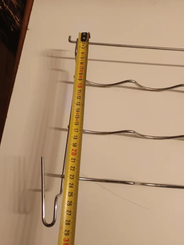 Rejilla metálica botellero nevera