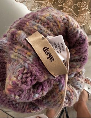 Cappello akep lana alpaca multicolor