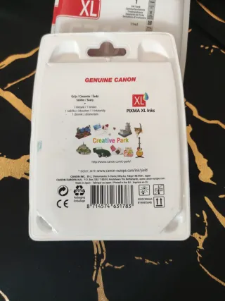 3 cartucce d'inchiostro grigio Canon PIXMA 571XL