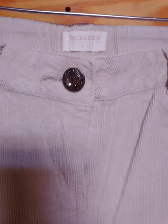 Pantalón pana niño Talla 10