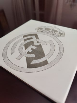 Azulejo grabado Real Madrid