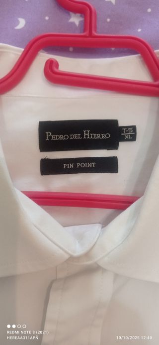 Camisa de caballero de manga larga de algodón