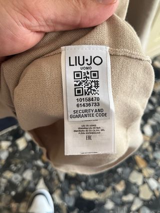 Pullover Liu Jo Uomo Beige XL