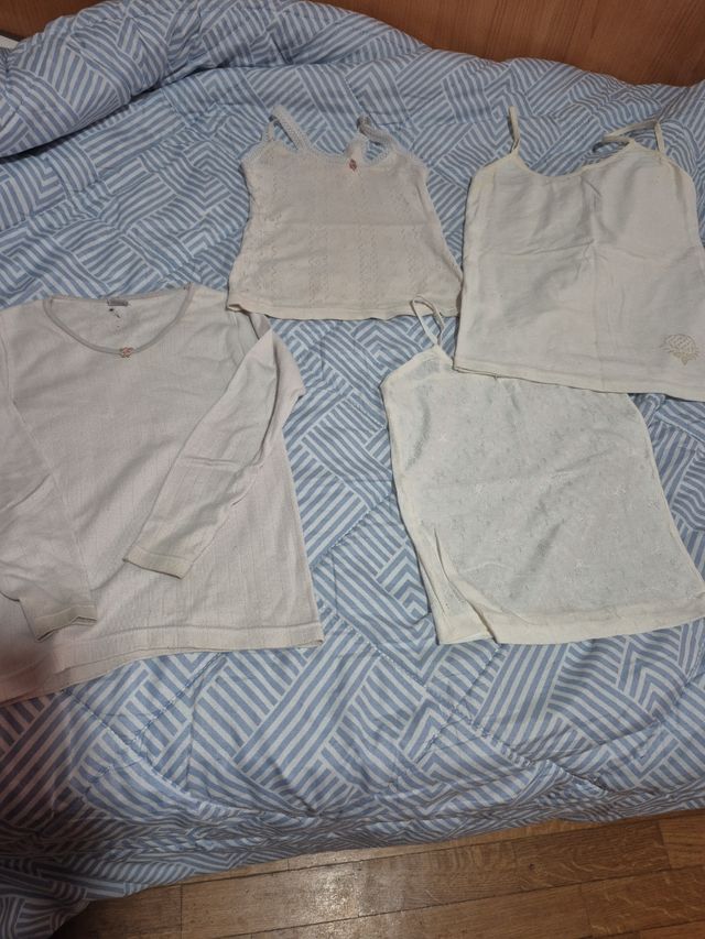Lote 3 camisetas tirantes y manga larga