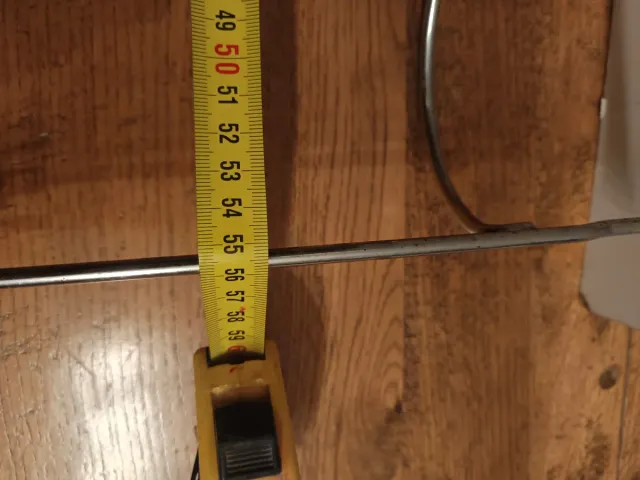 Rejilla metálica ondulada para nevera