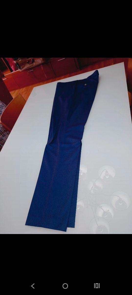 Traje azul de vestir