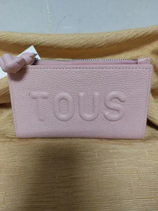 Cartera monedero rosa