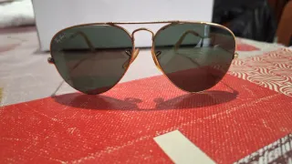 Occhiali da sole Ray-Ban Ray Ban Aviator Oro Lenti