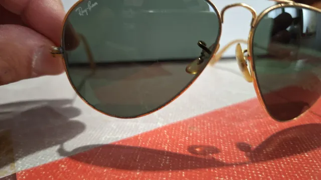 Occhiali da sole Ray-Ban Ray Ban Aviator Oro Lenti