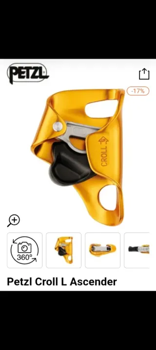 Petzl Croll L Ascender