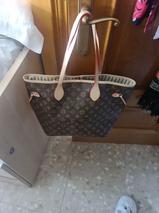 Bolso Neverfull Cuero Marrón