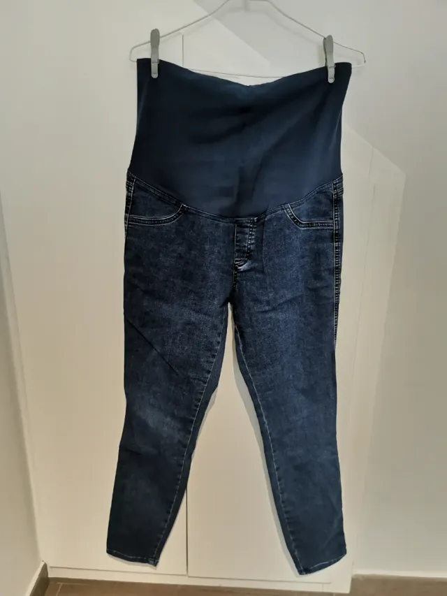 2 Jeans embarazada negro y azul
Calzedonia Talla