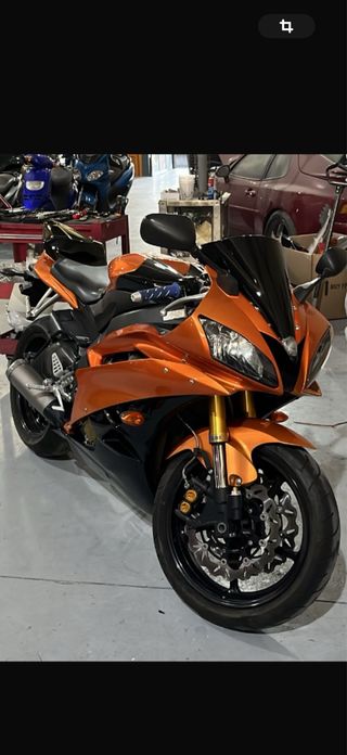 Yamaha YZF R6 2007 Naranja