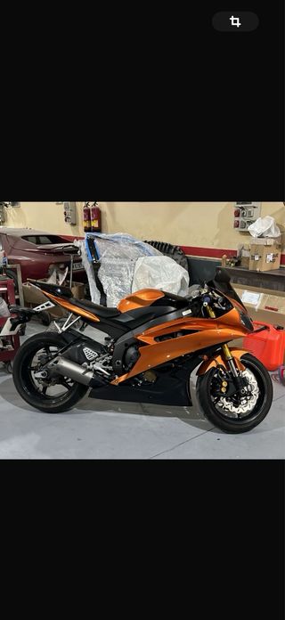 Yamaha YZF R6 2007 Naranja
