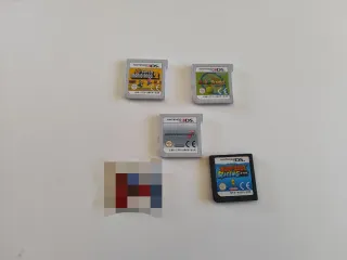 Lote 4 Juegos Nintendo 3DS y DS Mario
