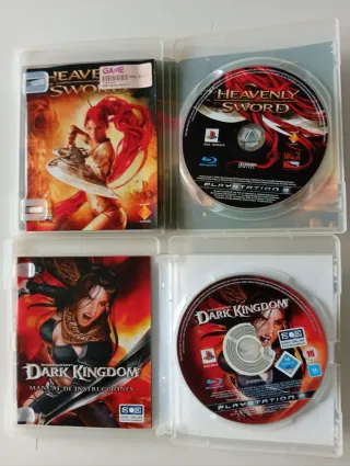 Juegos PS3 Dark Kingdom y Heavenly Sword