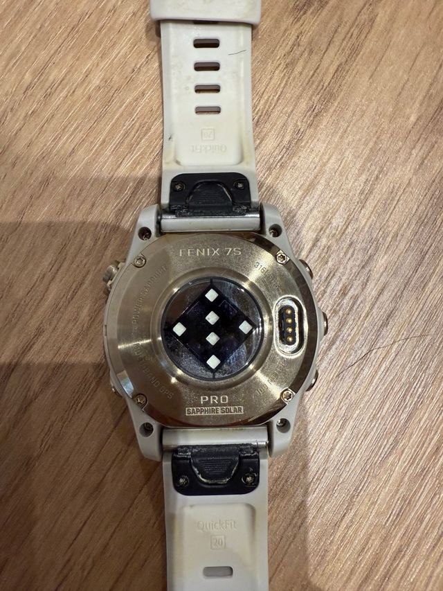 Reloj Garmin Fenix 7S Pro Plata/Blanco