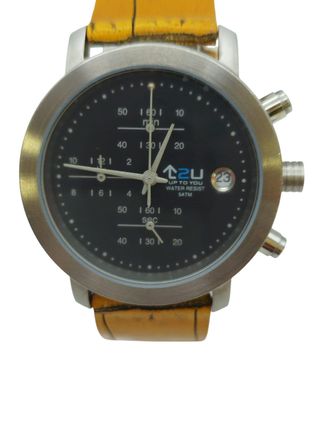RELOJ UP TO YOU 259 CORREA AMARILLA