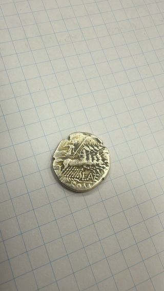 Denario de plata antiguo