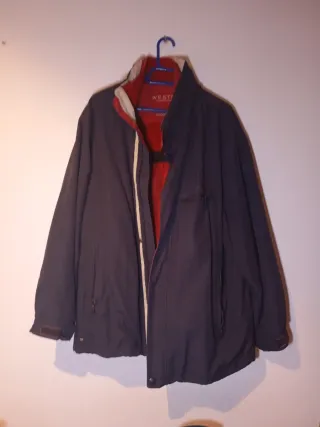 Abrigo Westbury Hombre Talla 58 Azul/Rojo