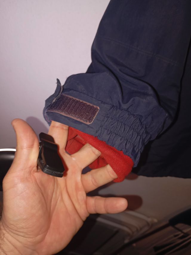 Abrigo Westbury Hombre Talla 58 Azul/Rojo