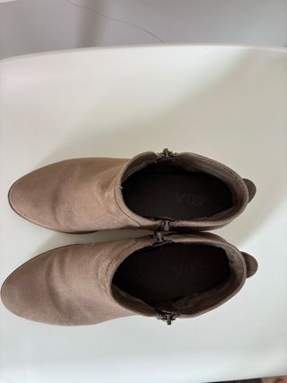 Botines marrones