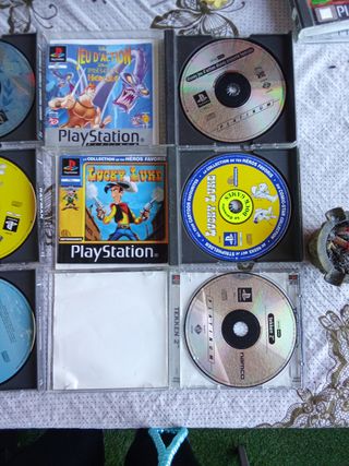 Lote Juegos PS1: Astérix, Tekken 2, Rayman, E.T.