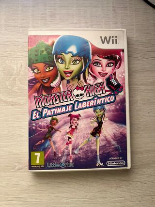 Monster High El Patinaje Laberíntico Wii