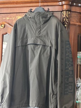 Napapijri Soprabito Verde Oliva Taglia XL