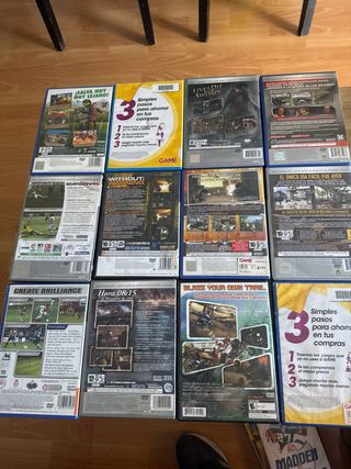 Lote juegos PS2