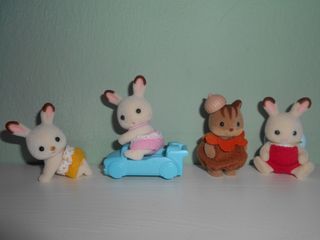 Lote Bebés Sylvanian Families