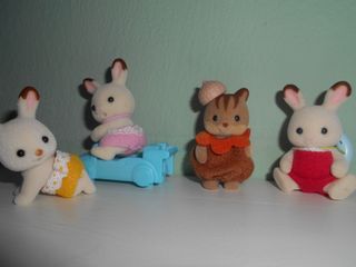 Lote Bebés Sylvanian Families