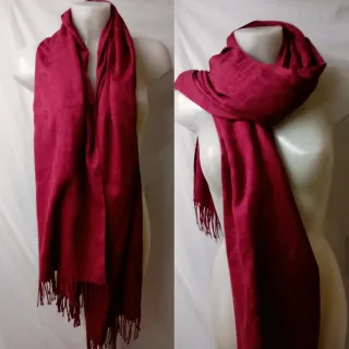 Stola/foulard donna rosso