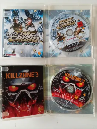 Time Crisis: Razing Storm y Killzone 3 PS3