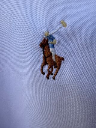Camisa Polo Ralph Lauren Blanca Talla XXXL