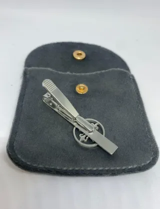 Pisa corbatas Patek Philippe acero plateado