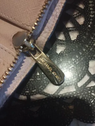 Portafoglio Michael Kors rosa cipria 