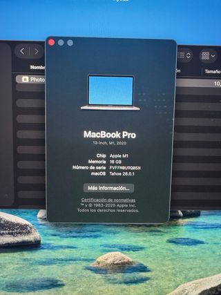 MacBook Pro M1 2020 - 13” 16/512