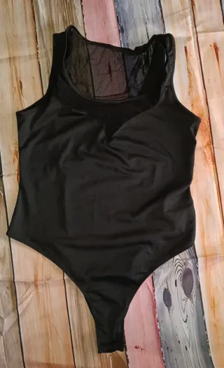 Body negro sin mangas Talla M