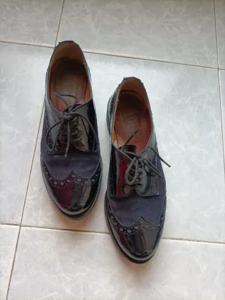 Zapatos charol mujer T.37