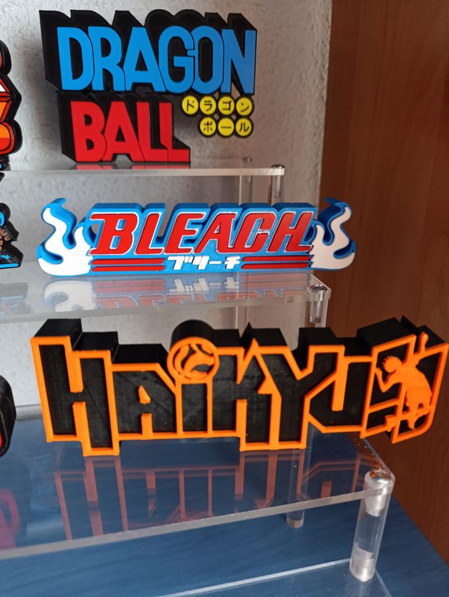 Letreros coleccion anime manga