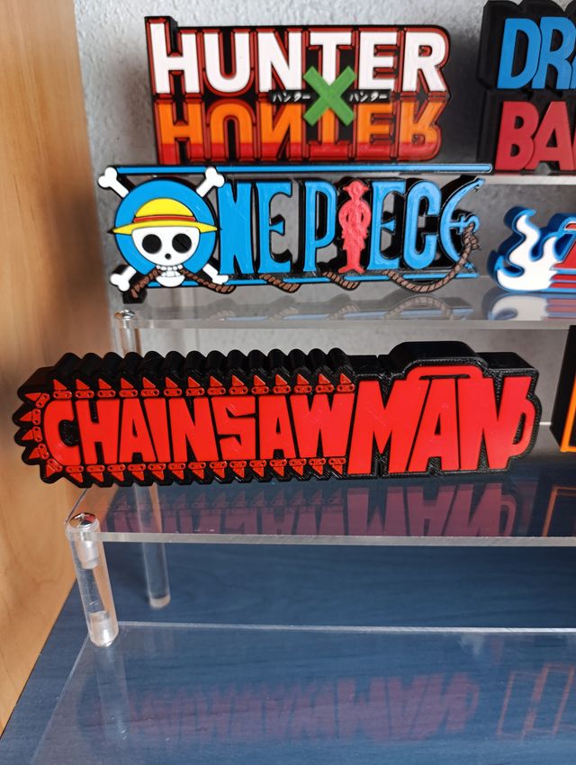 Letreros coleccion anime manga