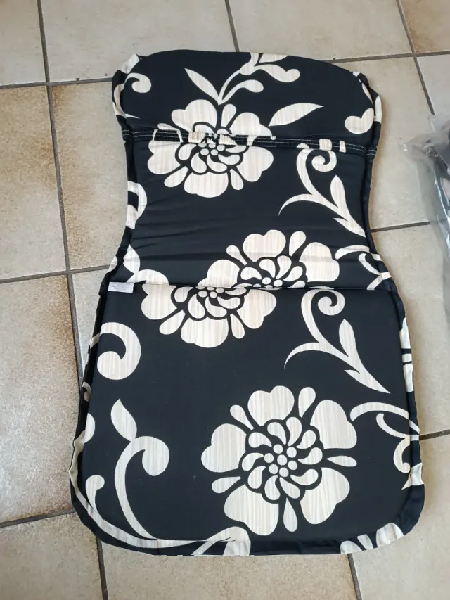 Copri sedia monoblocco giardino floreale