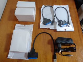 USB 3.0/2.0 A SATA PARA DISCOS DUROS.ADAPTADO 5 €.