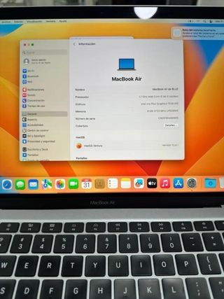 MacBook Air 2020 512GB 8GB RAM