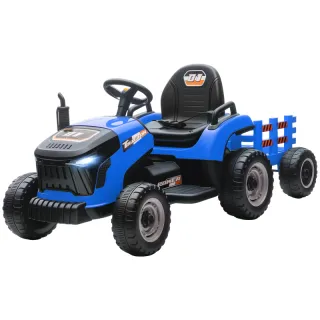 Trattore Elettrico per Bambini con Rimorchio Estra