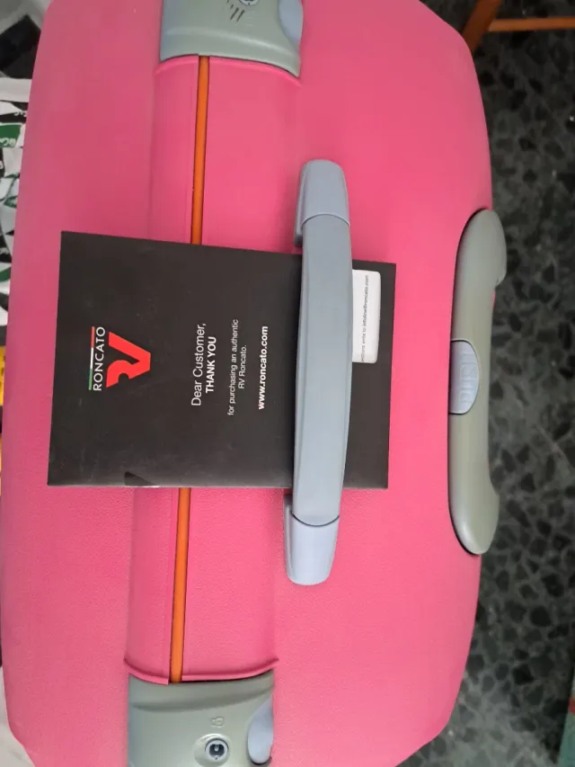 Maleta grande El Corte Inglés rosa