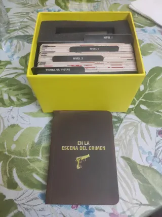 Juego de mesa En la escena del crimen