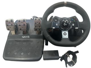 VOLANTE Y PEDALES LOGITECH G920 DRIVING FORCE 900 ROTACIÓN FEEDBACK DOBLE MOTOR (XBOX ONE / PC)