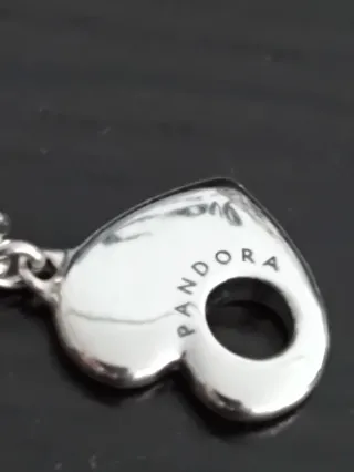 Pulsera Pandora Corazón Cadena Serpiente